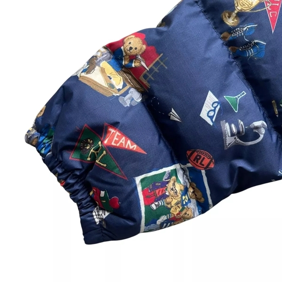 RALPH LAUREN Down Puffer Jacket Size 3T - Picture 3 of 5